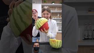 Cc She Cut The Watermelon With Her Hands