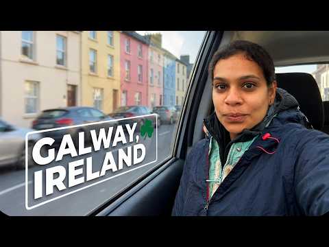 IRELAND ROAD TRIP 🇮🇪 | Dublin to Galway | Budget Stay & First Impression of Galway, Ireland