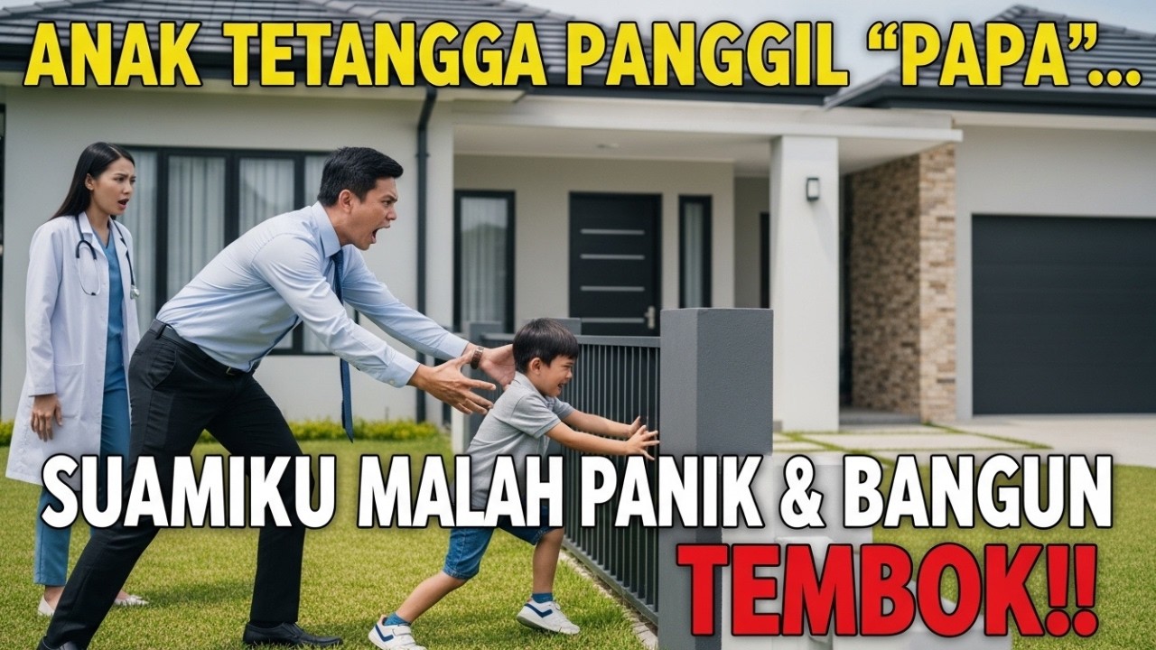 ANAK TETANGGA TERUS MEMANGGILNYA 'PAPA'! BUKANNYA TERHARU, SUAMIKU MALAH MENGUSIRNYA KARENA...