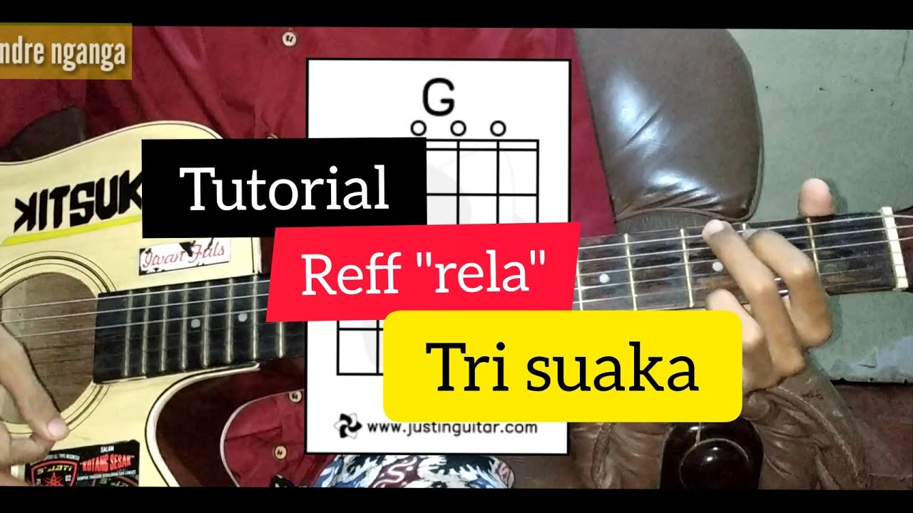 Chord Gitar Tri Suaka Aku Rela / TRI SUAKA - AKU RELA(KUNCI GITAR DAN