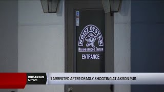 1 dead, at least 1 injured after shooting at Akron bar