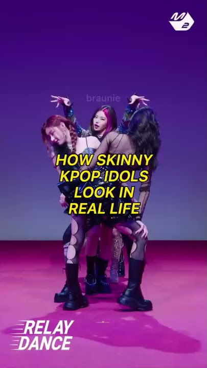 how skinny kpop idols really are in real life