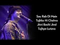 Lyrics sau rab di main tujhko hi chahwa  jubin nautiyal purvashi grower  manan b  tara vs bilal