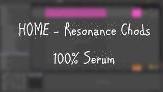 HOME Resonance Free Serum Preset