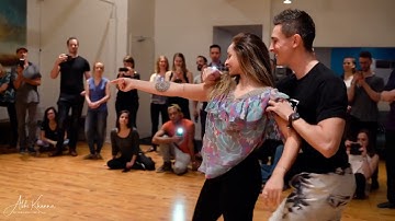 Rick and Larissa Musicality Class workshop demo at Zouk Infusion Weekend 2019