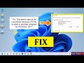 Fix The action cannot be completed because the file is open in another program on Windows 10/11