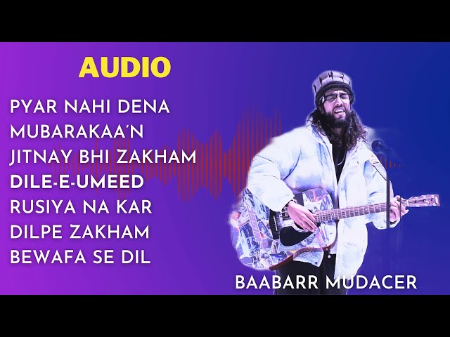 Baabarr Mudacer Super Hit Hindi songs 2024 | Audio Jukebox class=