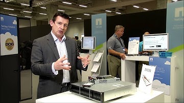 Laurence James, NetApp, talks about flash storage