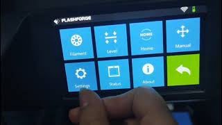 How to enable servo calibration on flashforge guider 2