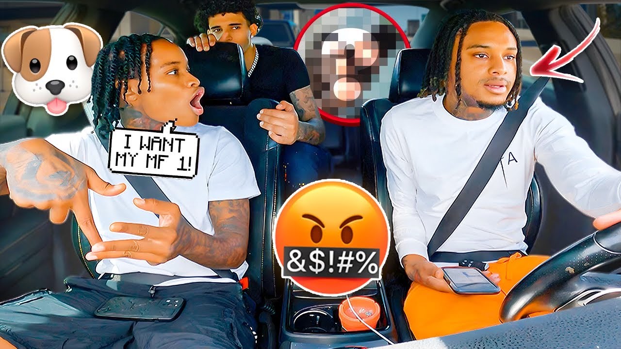 I TOOK JAZZ DOG TO HER EX HOUSE *I NEVER SEEN HER THIS MAD*😳