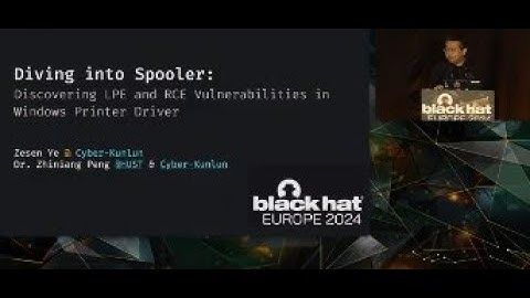 Diving into Spooler: Discovering LPE and RCE Vulnerabilities in Windows Printer Driver