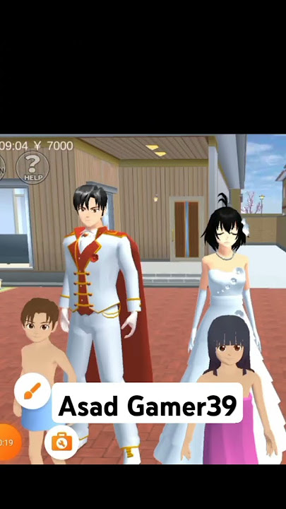 Anak-anak menertawakan lelaki itu danlelaki itumenjadi hantu#short#sakurascholsimulator#shortvideos#