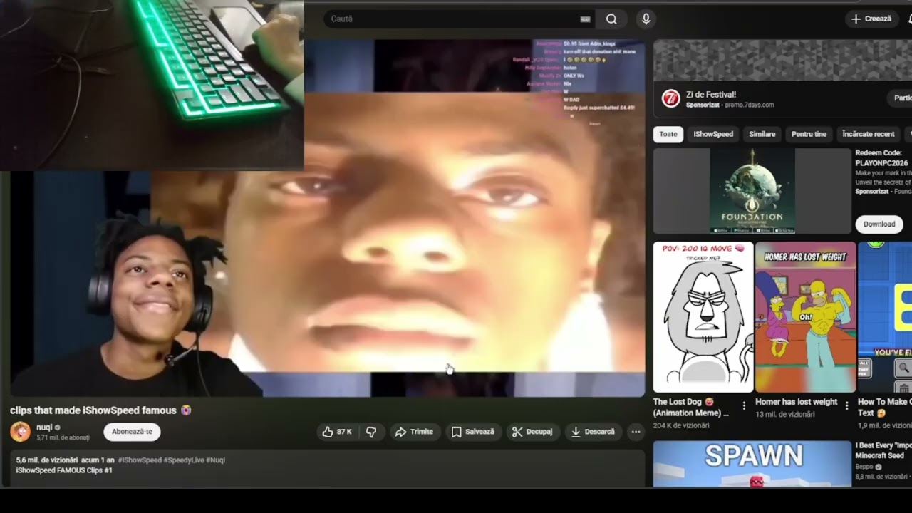 CLIPURI care l-au facut pe ISHOWSPEED faimos!