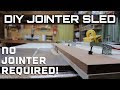 Jointer sled / straight cut jig / table saw sled
