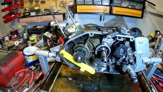 Simson S51/ SR 50. Katastrofa, motor kaput. A zase ty ložiska, 5q převodovka na odpis.