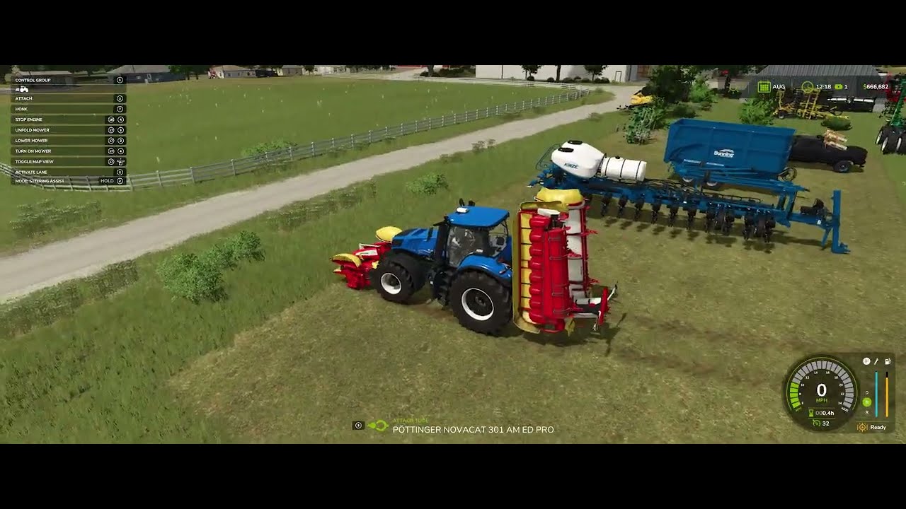 - Alma, Missouri Baling Day with the New Holland — Episode 4