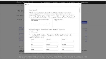 Grants Manager Plus Portal Overview