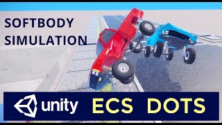 Unity 3D Car Physics with Soft Body Simulation screenshot 2