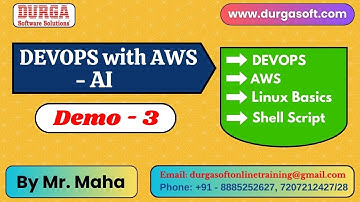 DEVOPS with AWS - AI tutorials || Demo - 3 || by Mr. Maha On 02-07-2025 @6:30PM IST