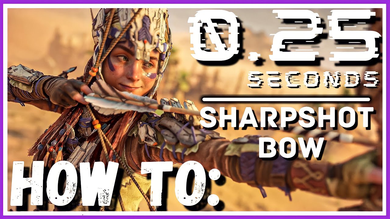 How to Make Your Sharpshot Bow 4× Faster!