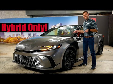 The 2025 Toyota Camry Goes Hybrid Only + Gets Some Great Improvements!