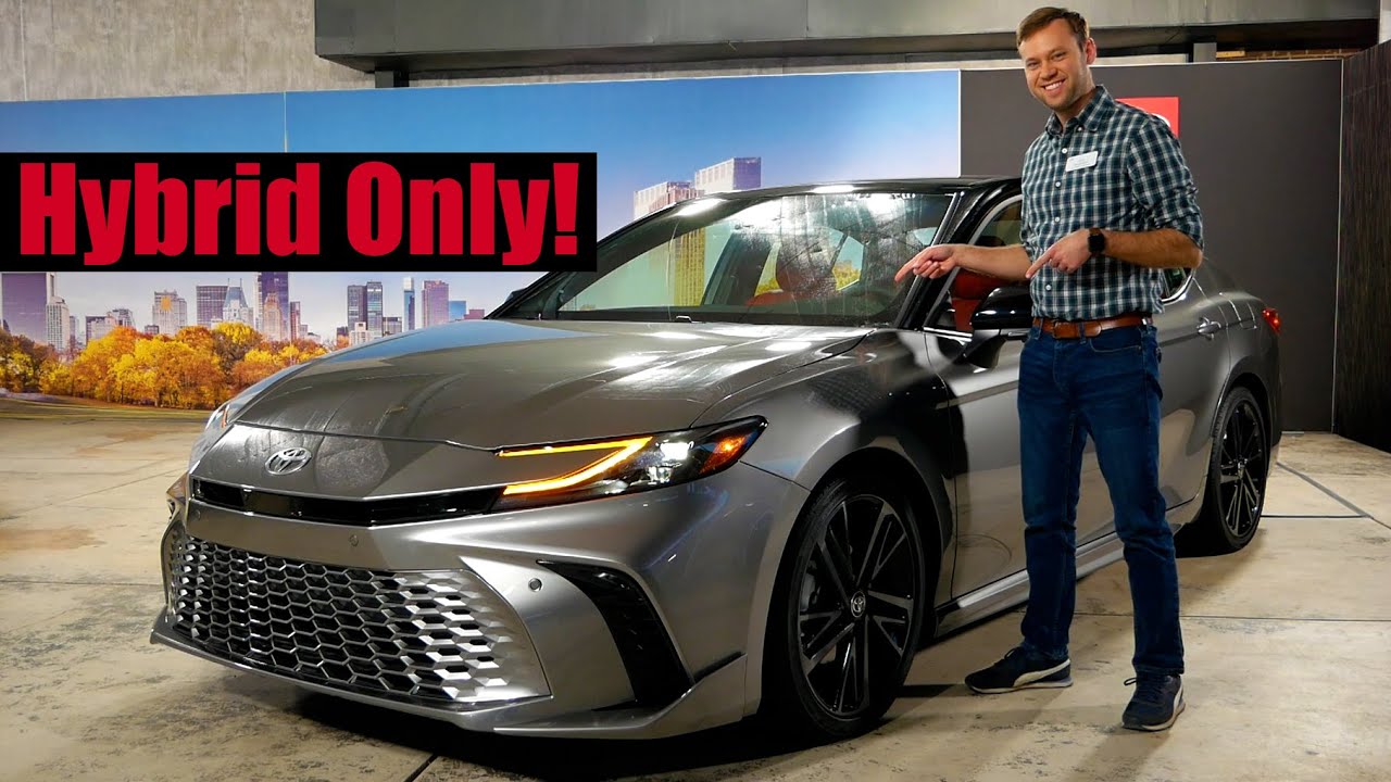 The 2025 Toyota Camry Goes Hybrid Only + Gets Some Great Improvements
