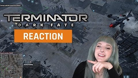 My reaction to the Terminator Dark Fate: Defiance Official Gameplay Trailer | GAMEDAME REACTS