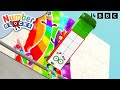 @Numberblocks - Rainbow Trails | Learn to Count