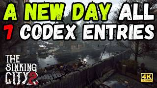 A New Day All 7 Codex Entry Locations | The Sinking City 2 ππ₯ 4K 60FPS #thesinkingcity2