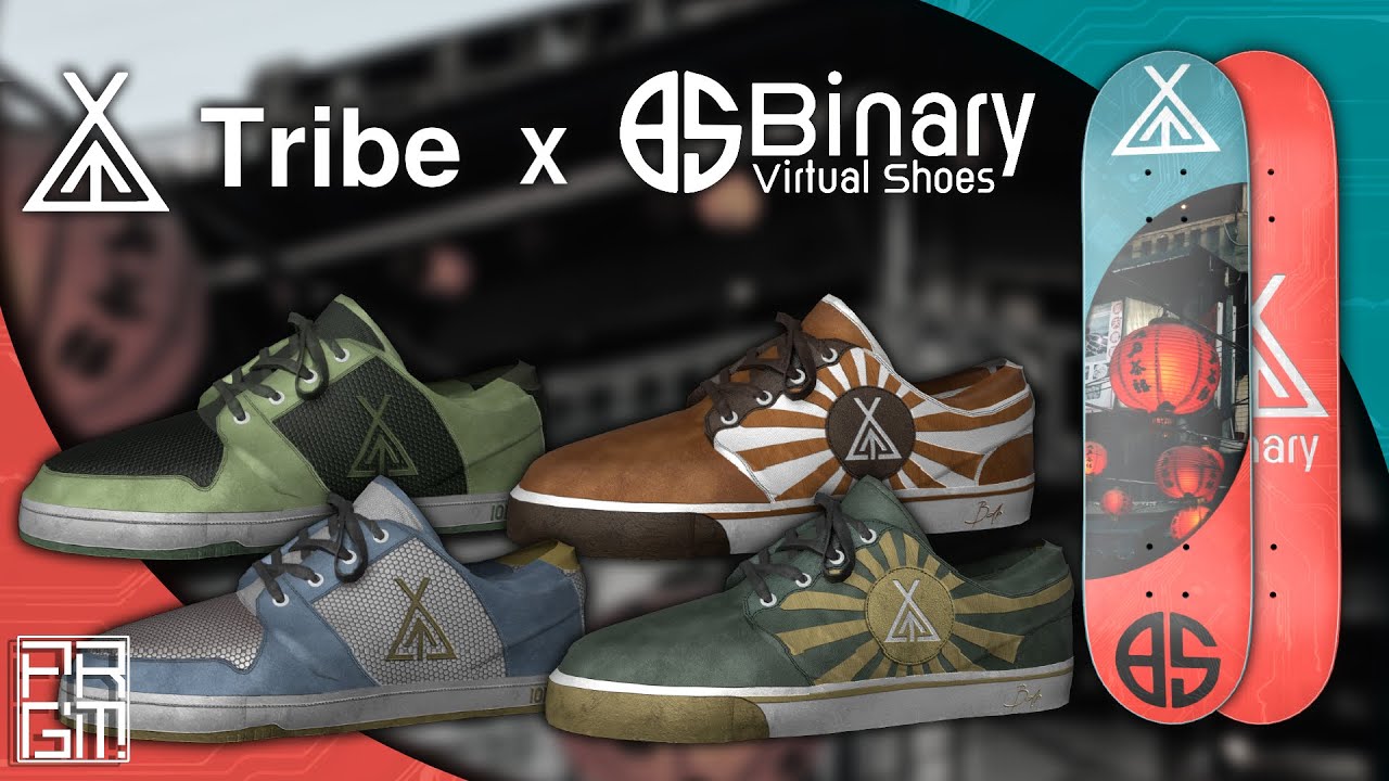 Tribe Skateboards x Binary Shoes