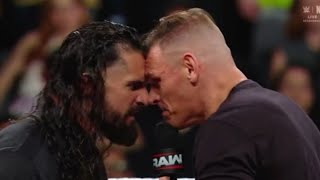 Seth Rollins Attacks Gunther Wwe Raw 13 April 2026 Highlights