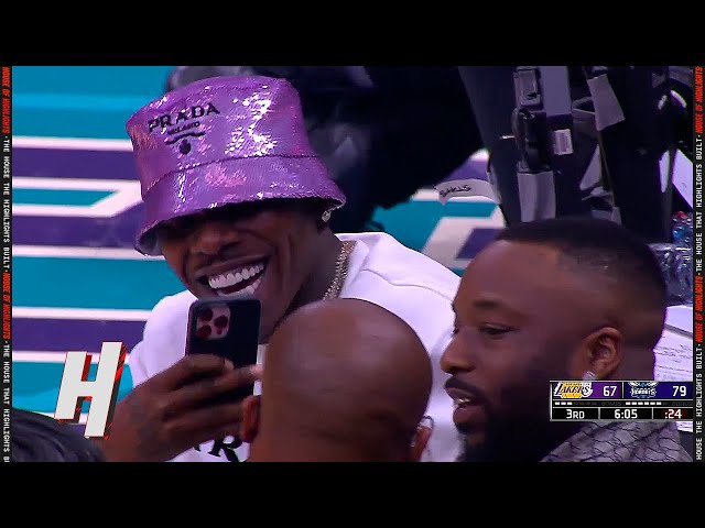 DaBaby attends the game between the Memphis Grizzlies and the