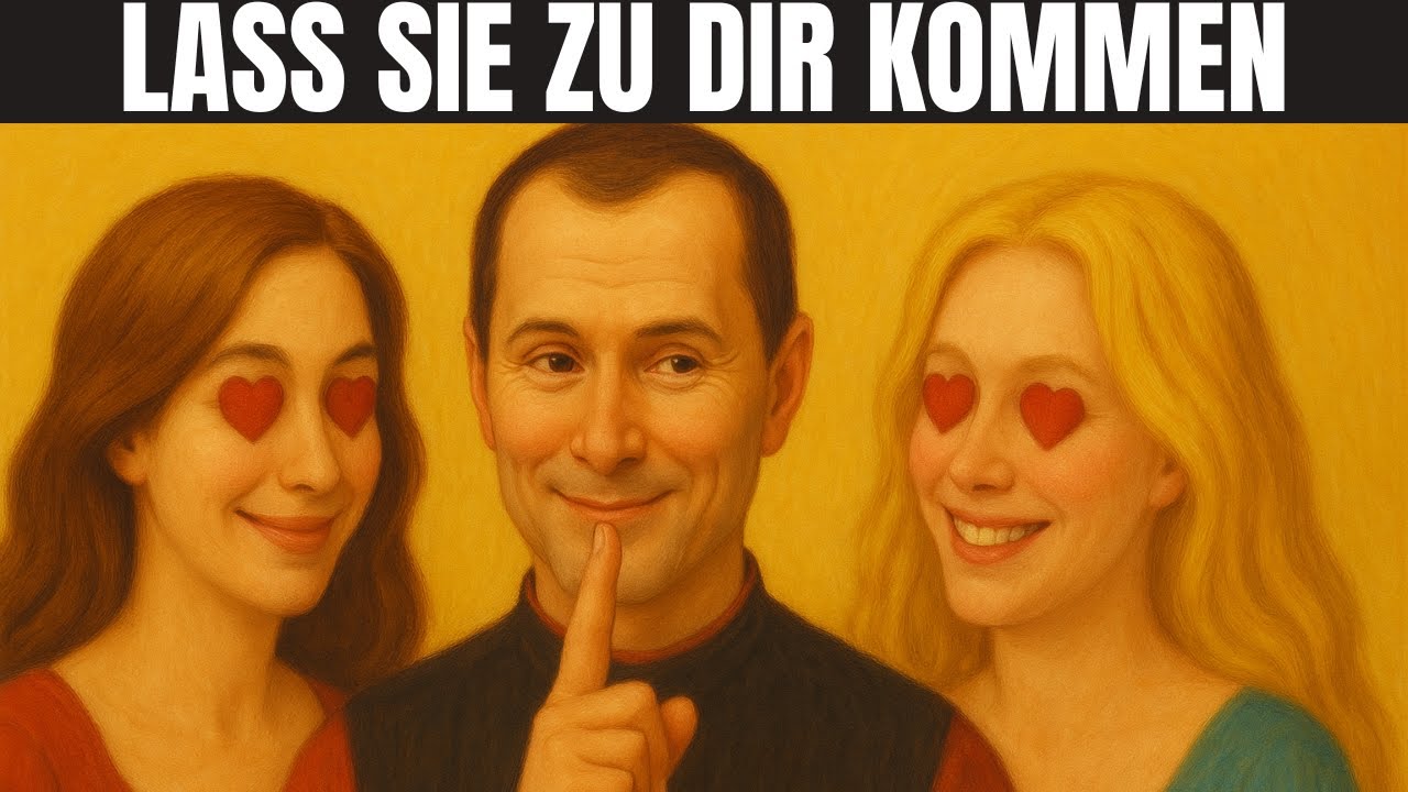 Denk so, und Frauen werden dir nachlaufen – 5 machiavellistische Regeln der Anziehung