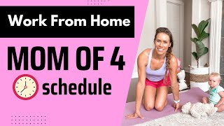 SAHM Work From Home Routines and Schedule