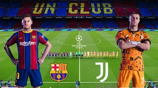 PES 2021 - Gameplay | Barcelona vs Juventus | PC