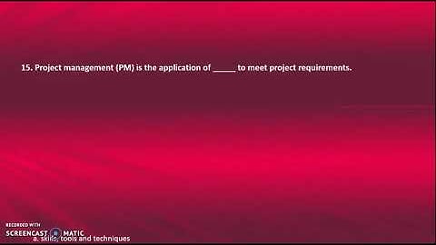 MCQs on Software Project Management Part I by Asst.Prof.Lekhana Sawkar