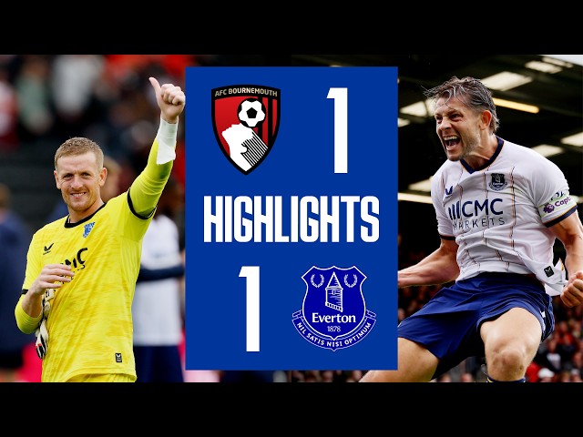 Thumbnail for Bournemouth 1-1 Everton | EXTENDED Premier League highlights
