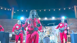 Slipknot  Disasterpiece live @ Pappy and Harriet’s Pioneertown, CA 4/25/24