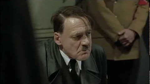 Hitler Finds Out His Quest Failed in Monster Hunter