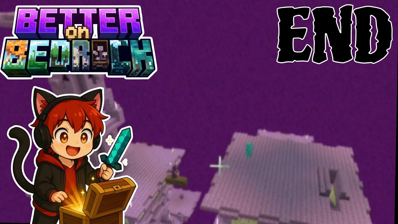 Minecraft Better on Bedrock เอาชีวิตรอดในโลกแฟนตาซี END - YouTube