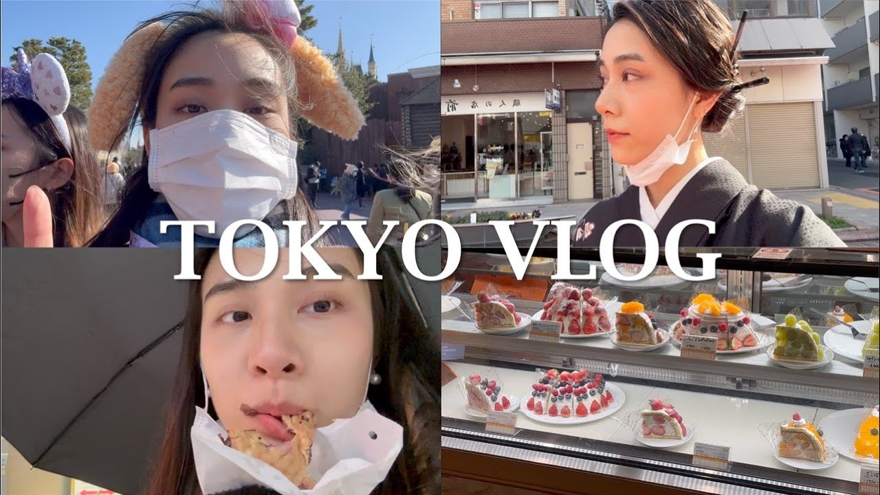 第一次和朋友出國🇯🇵穿和服👘在澀谷跌倒🛍️去迪士尼🏰|VLOG EP.17 縮圖