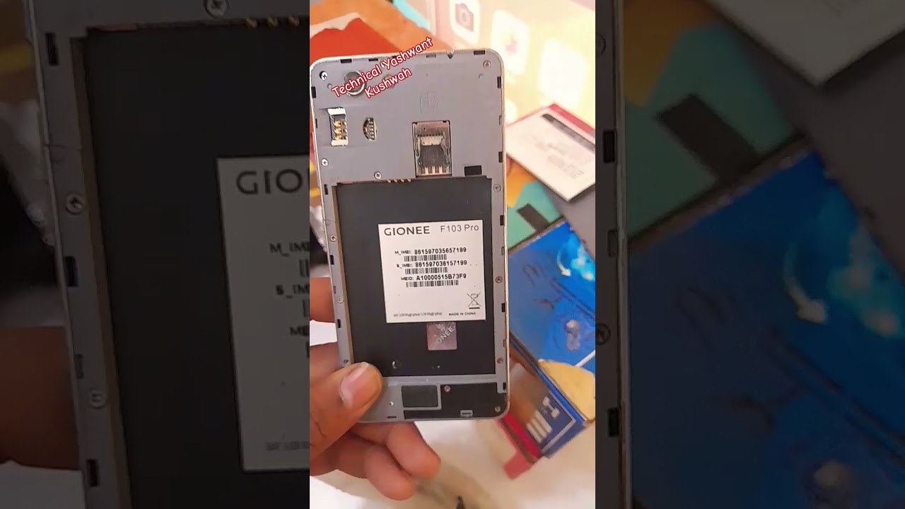 GIONEE F103 pro foldar demeg 