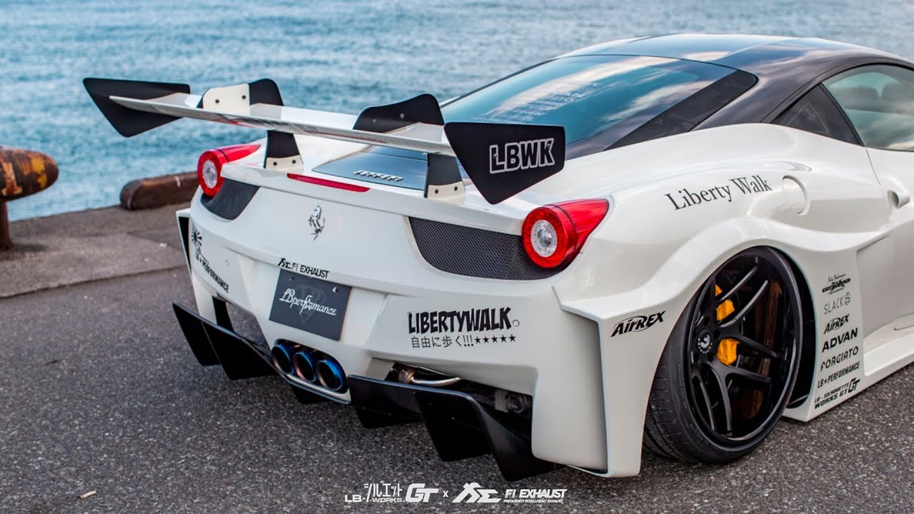 FLAME LBWK フェラーリ458GT ゼロファイター FLAME LBWK フェラーリ458GT ゼロファイター FLAME LBWK