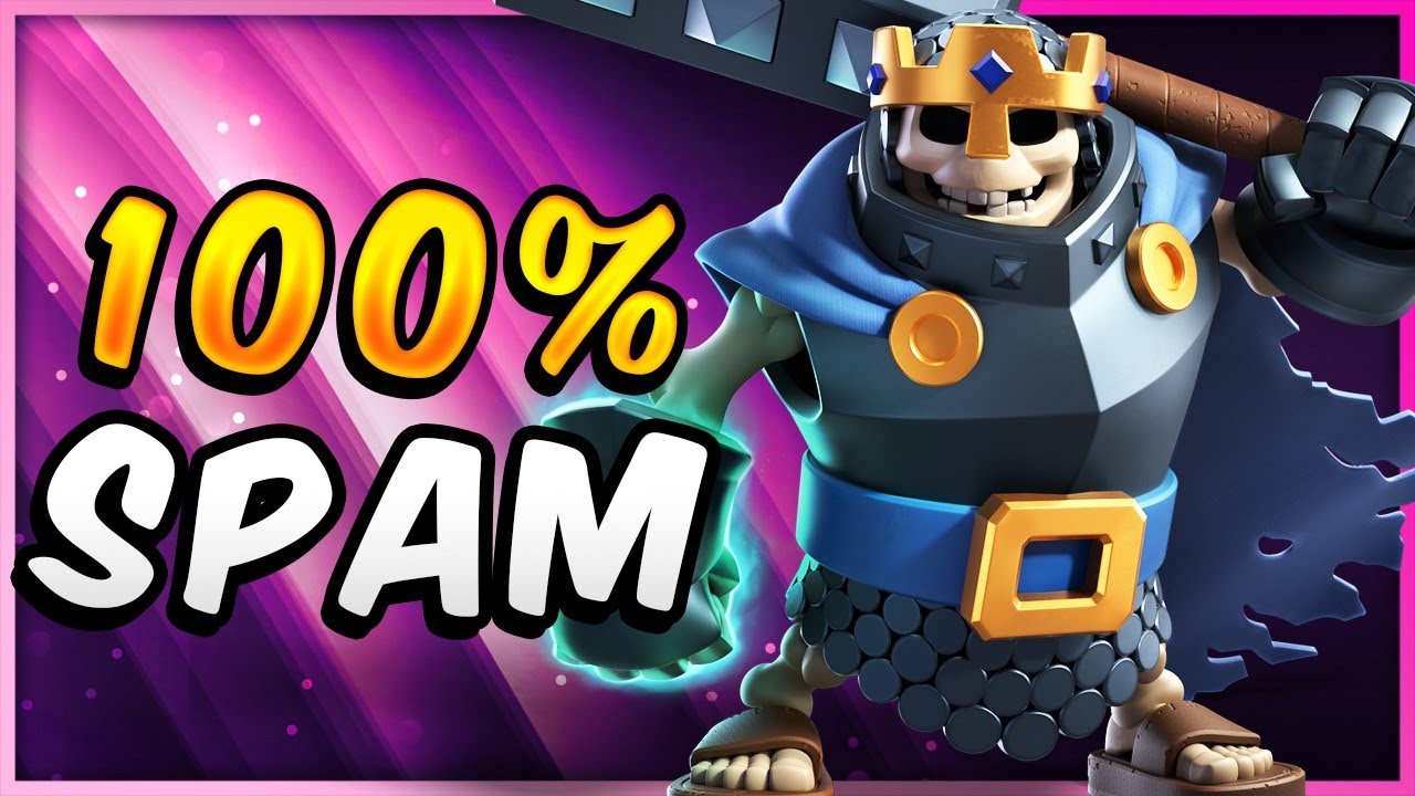 FINAL PUSH! I SPAM to the TOP of Clash Royale!