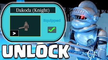 How to Unlock KNIGHT DAKODA in PIGGY! (Advent Calendar DAY 16)