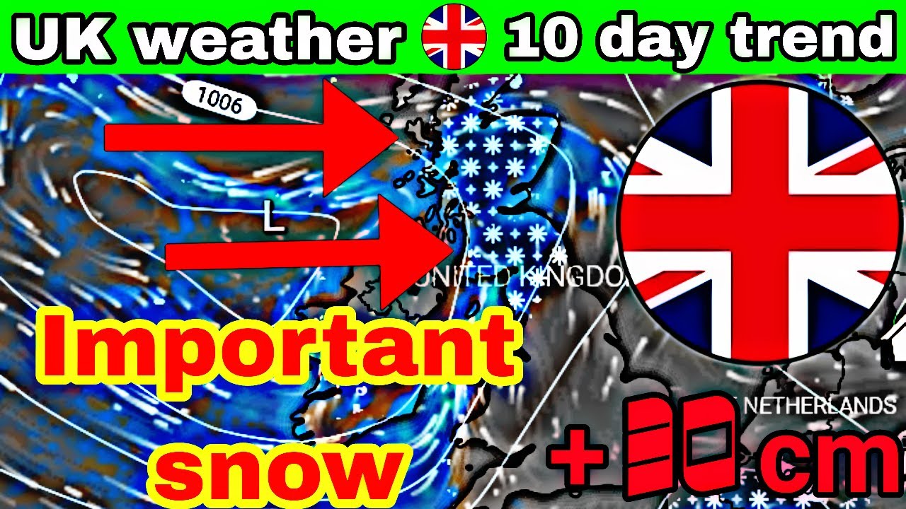 10 day trend / UK weather : Forecasts of snow accumulations during the ...