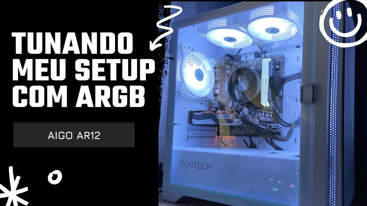 TUNANDO MEU SETUP COM RBG | AIGO AR12 | UNBOXING E MONTAGEM - YouTube