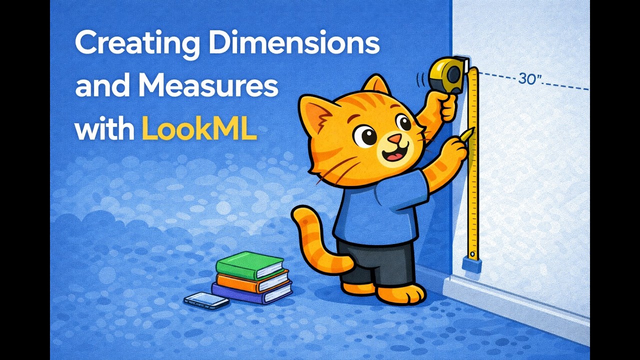 Creating Dimensions and Measures with LookML - YouTube