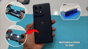 Motorola Edge 50 Pro UV Glass ll Curved glass installation