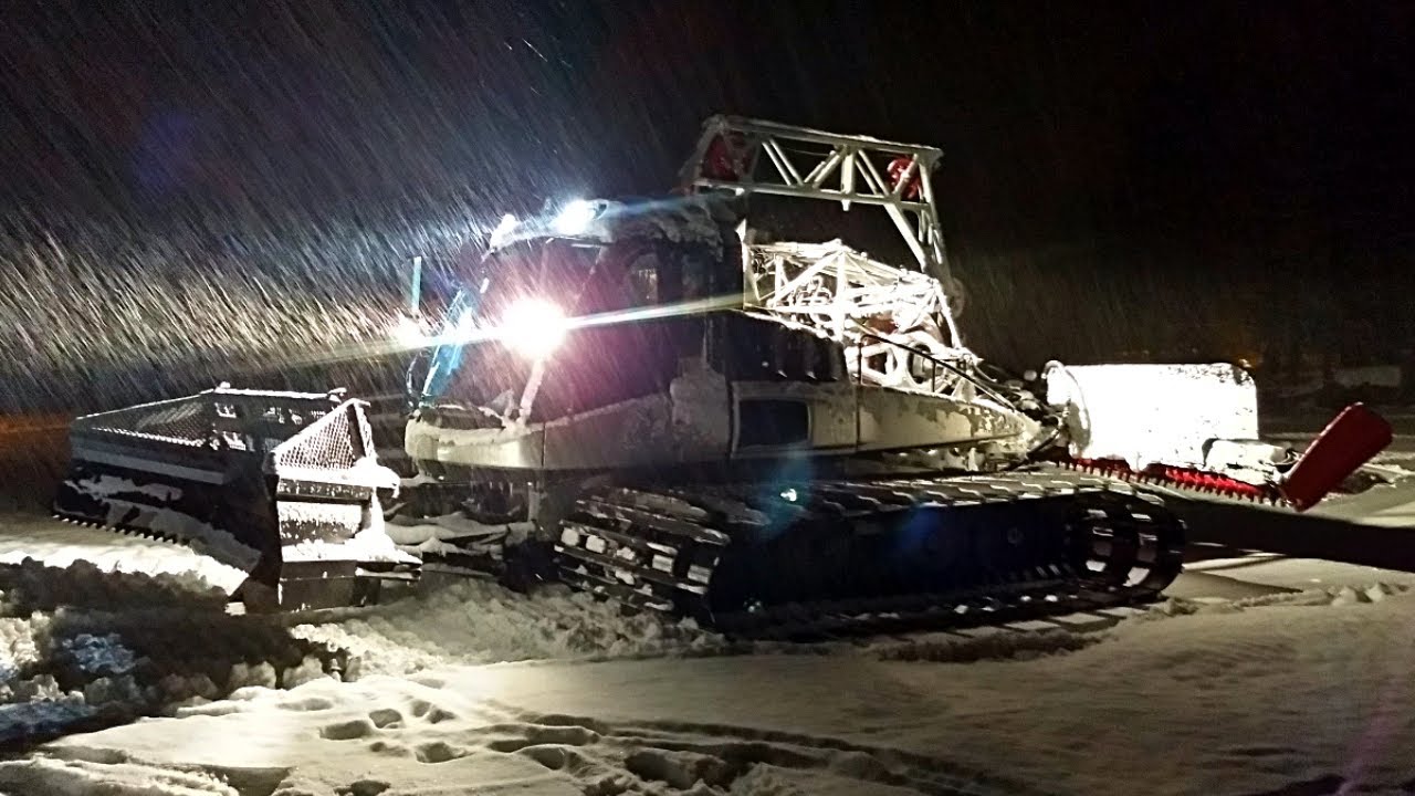 Prinoth Leitwolf W warming up Sound - 1 Hour White Noise